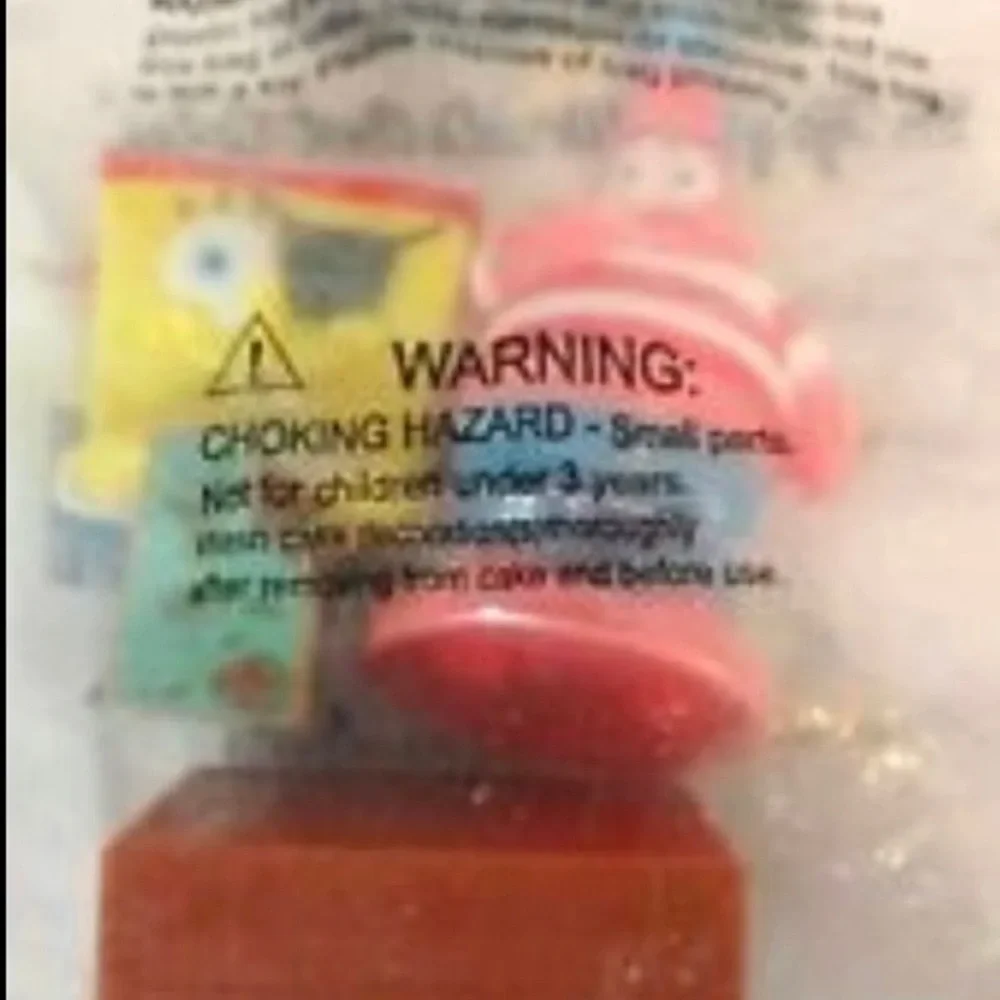 Pirate SpongeBob cake topper